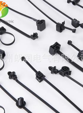 汽车扎带带杉树头和圆盘带的固定扎16-0ZQK1201/5T50RFT9LP