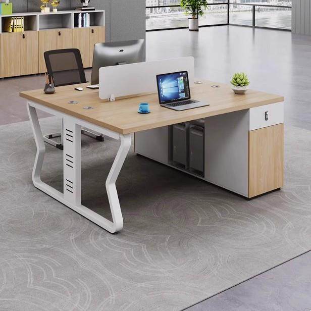 职员办公桌椅组现代简约员工位风员工四人位SSH人4位合6屏人位电