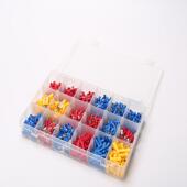 1200pcs冷接线端子压组合HAM套装 绝组缘线铜压端子合