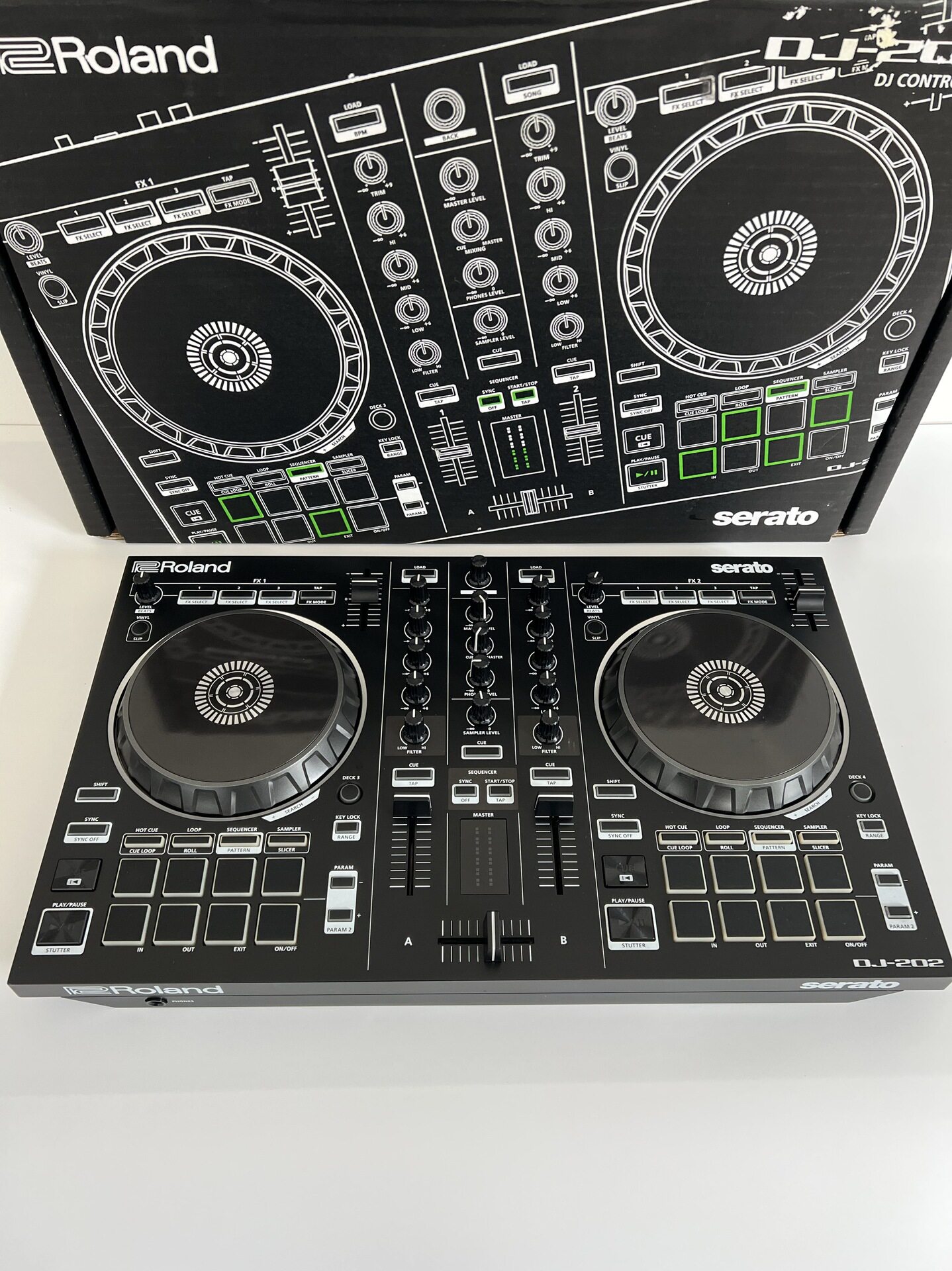 罗兰Roland数码打碟机入门级电脑DJ控制器混音台