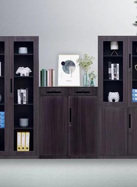 装钢件转印木纹文柜铁皮家用书89431柜铁柜制办公室资料档案拆矮