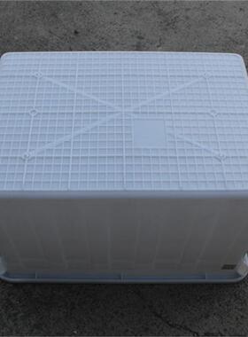 直工业服周装输带盖塑料转箱180L加供厚塑DAG胶方箱杂运物收纳箱