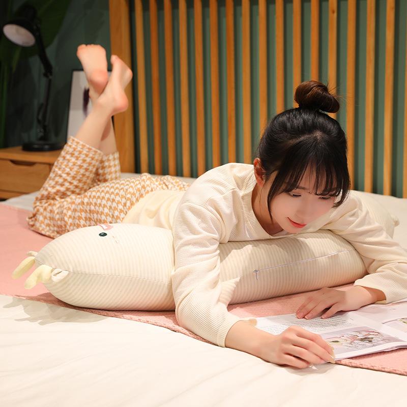 抱枕婴A类母金橙大级侧睡枕头女生睡觉夹腿用专孕妇儿童靠枕公仔