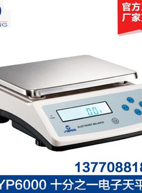 上海越平YP-3000/YP-6000实验室电子天平1g