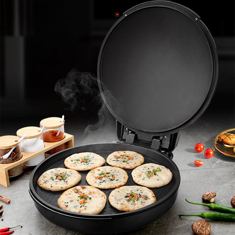 电饼铛家用双面加热大号口径加深加大功率烙饼锅商用煎饼机电饼称