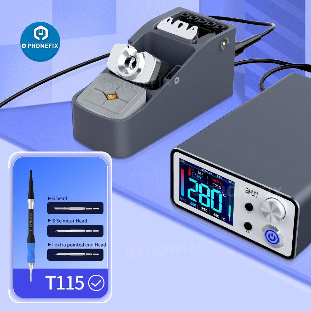 艾讯T3A/B手柄智BPW能焊台2秒温T245T115升烙T铁210手柄烙铁头电
