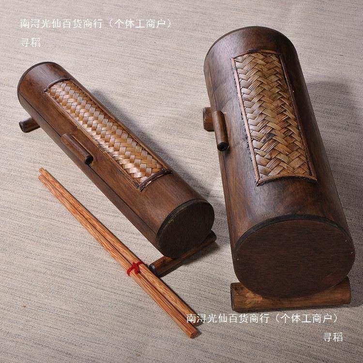 木质竹国编筷子盒家用创意复摆古个性431筷盒收纳件泰式泰餐厅用