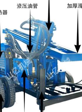 气井动300式米27106型井机轮水汽两用钻机冲击式打井机深打水井钻