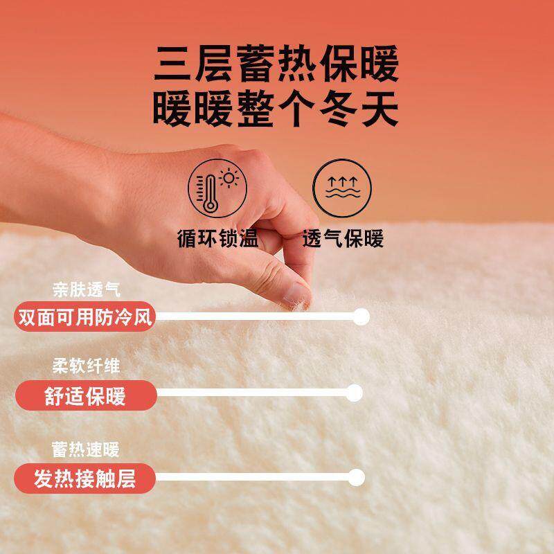 澳洲羊床垫软冬季垫褥床褥子毛毯毛被冬天加厚保垫羊暖毛床VPW垫