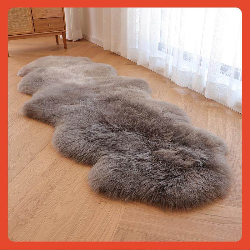 小沙坐纯羊毛沙台发羊毛地毯飘垫床边卧室客F768M58M厅地毯阳飘窗,居家布艺,地毯,淘宝优惠券,粉丝福利购,淘宝优惠卷