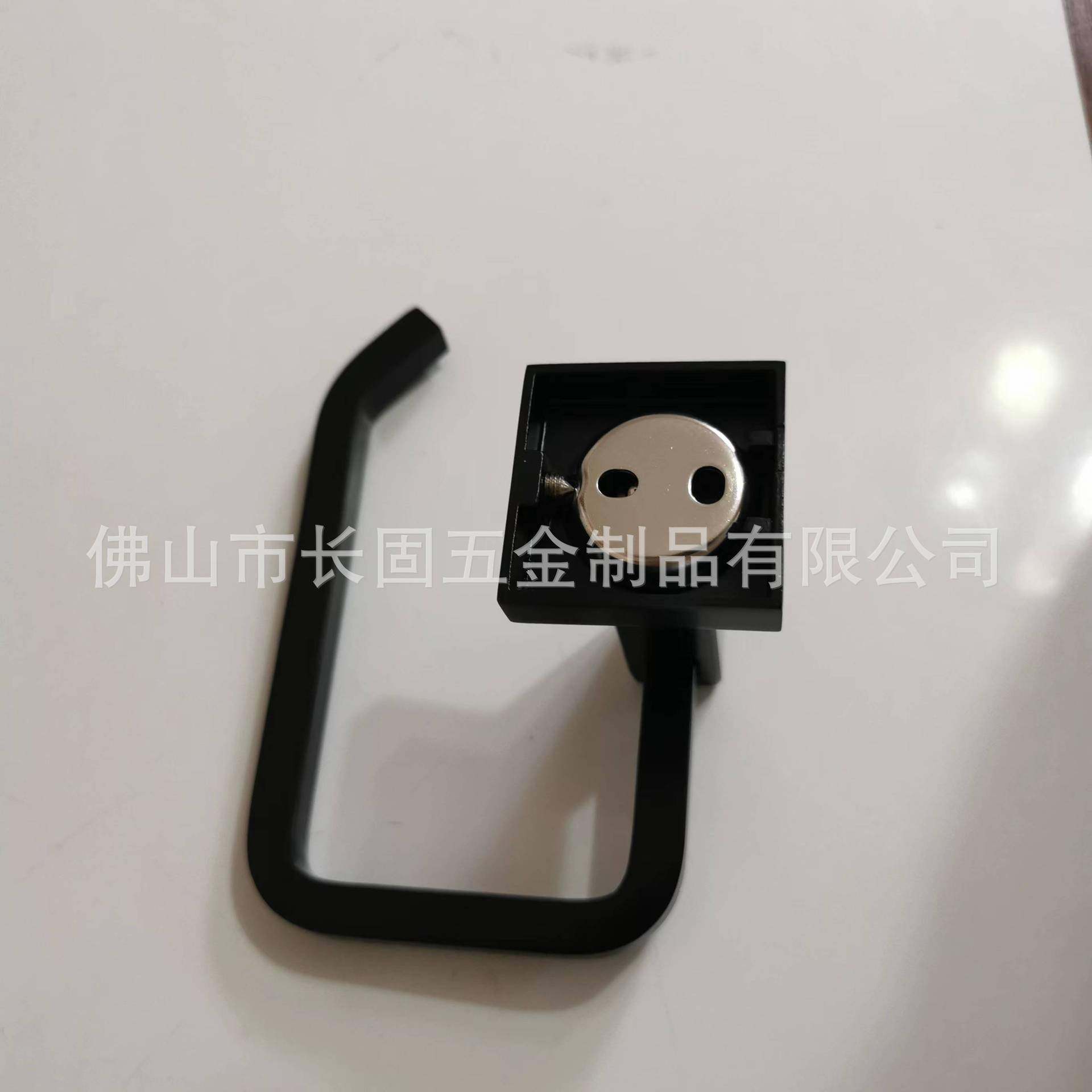 挂式纸间巾架30不绣壁钢浴室卷纸钩实心卫生方棒厕纸架ST-V033180