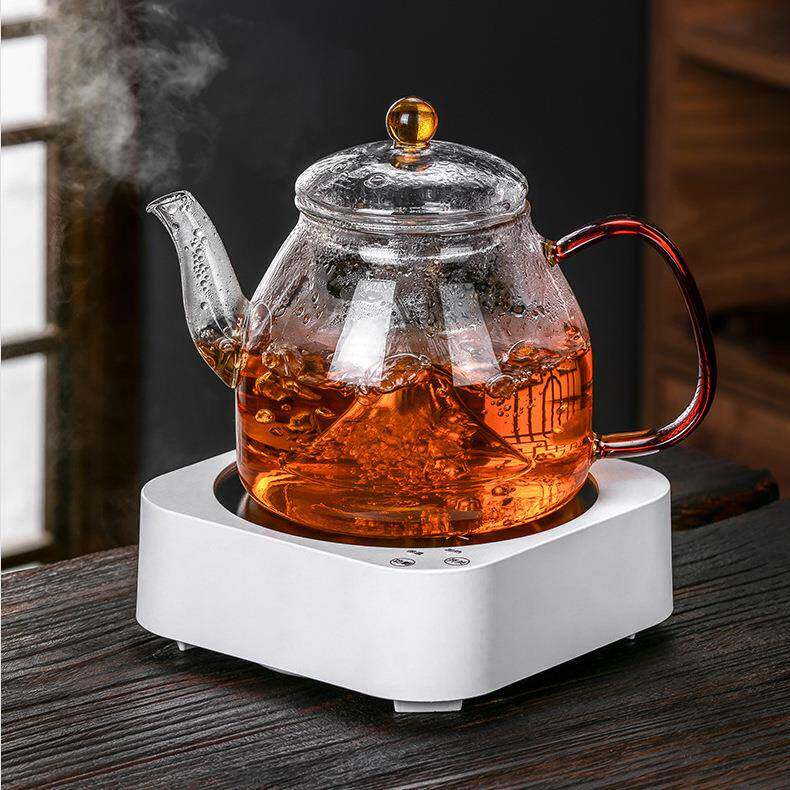玻璃壶蒸茶茶器高温电陶炉TM694003烧水单泡煮茶壶家用壶大耐容量