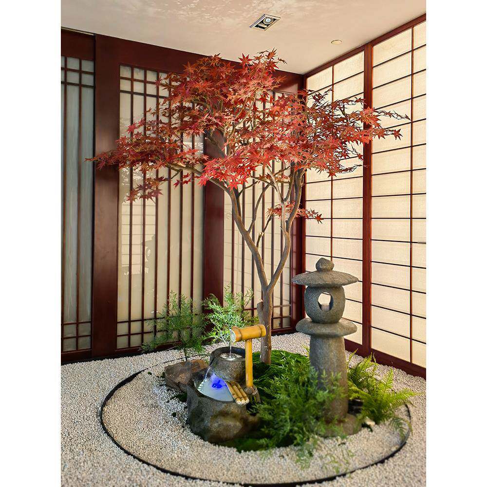 仿真红枫树日式装枯水造景大山型鸡爪TM680379槭室内关橱窗景观饰