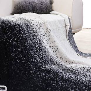 变空艺尾术沙发毯星JKH客厅用卧室床毯盖毯公办室午睡毯午休毯毛