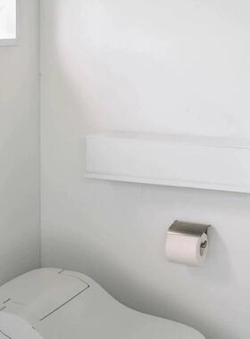 长款厨卫墙壁纳收整理盒打AL101634孔带盖防尘收纳架多功物能小件