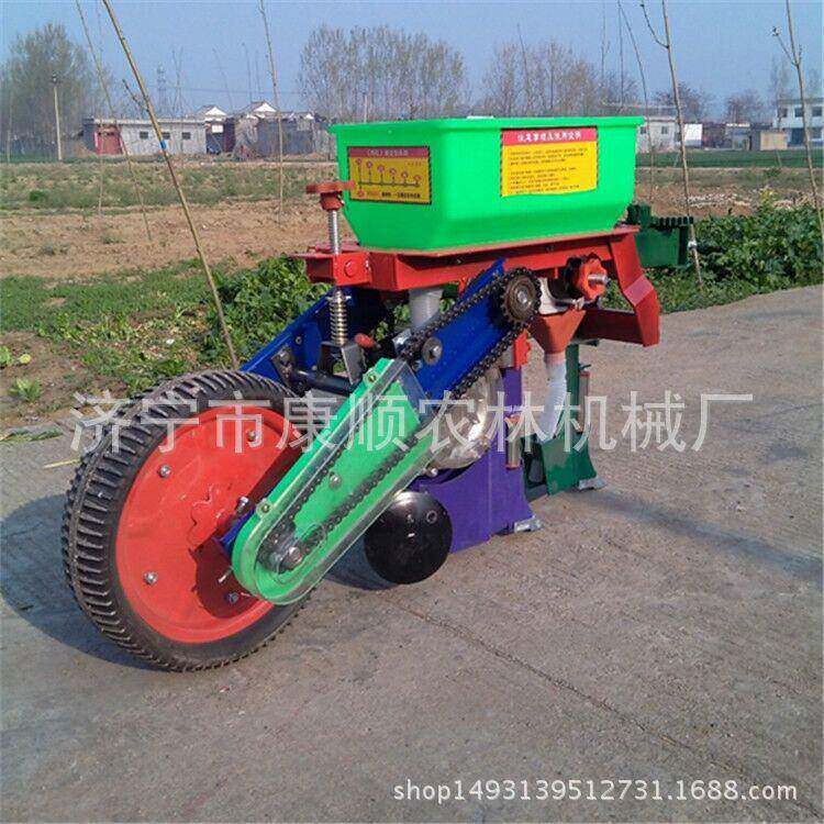 豆子玉GQB机米播播种机单行玉米播种1行豆子玉米种机视频