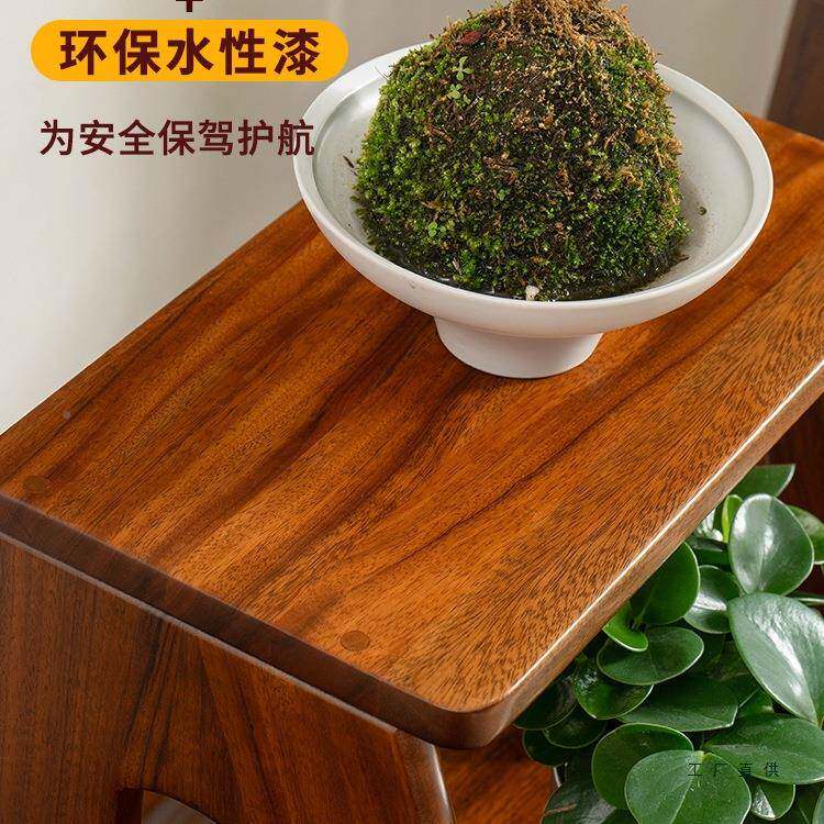 乌金木实木梯凳用梯子家折985叠步梯加厚能多功人字三梯凳子两用