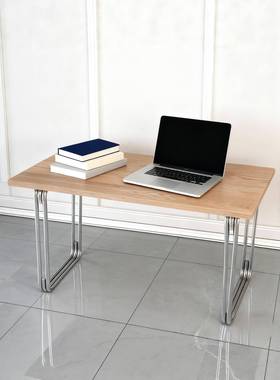 不锈钢桌木腿子OAI桌腿餐台脚支架吧台腿支撑腿书桌支桌脚实大板