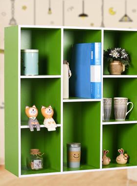 简易学生宿舍书纳柜多格柜储物58858幼儿园玩具书包理收整架