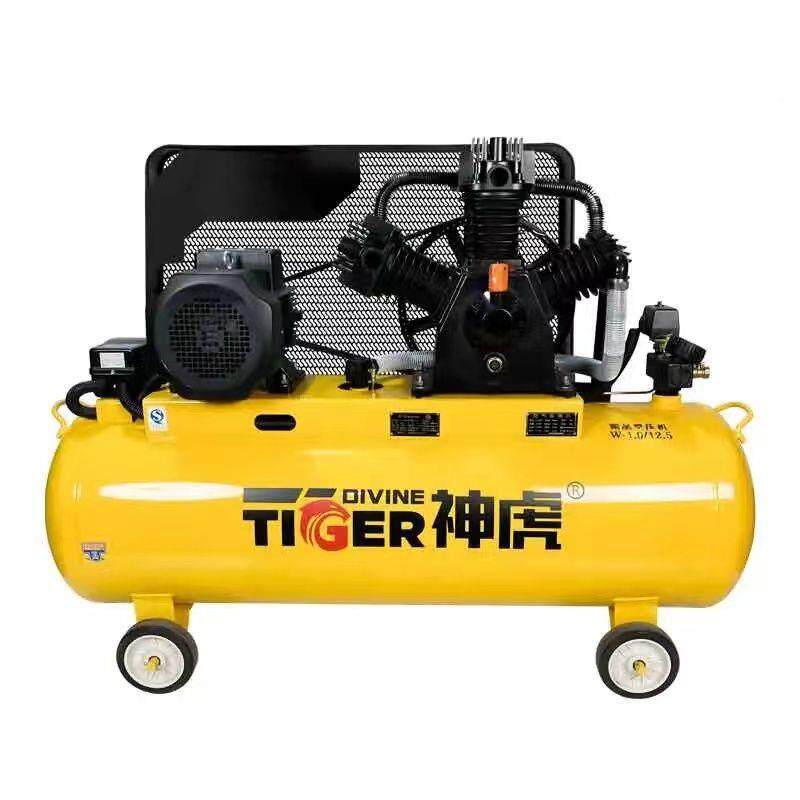 神虎活塞式空机工业级20v380泵v见详情大型喷2漆高压打气空气压压