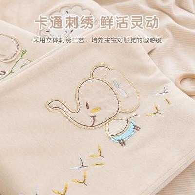 新生婴儿彩棉被套宝宝纯棉类床上a用品幼儿儿被罩童单园件FWF换洗