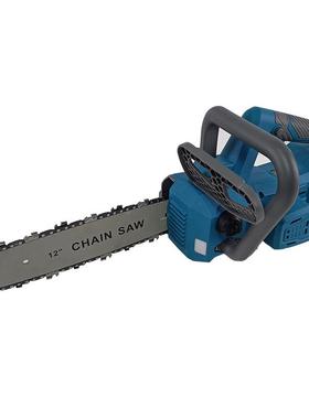 M72112-单锂电电链裸锯26621V无刷手伐木锯家用链条锯12寸机塑箱