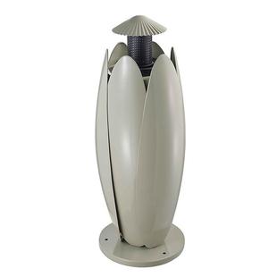 玉兰花造型立式座地烟灰柱创意景区吸烟桶落地灭烟筒走廊烟蒂桶