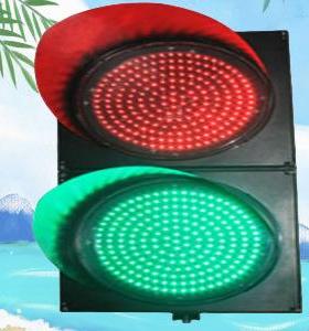 镜头清晰PC外壳电压100-277VAC的400mm满屏交通红绿2灯