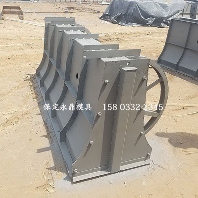 水泥隔离墩模具中央分隔带混凝土护栏模板公路围挡防撞墩预制模块