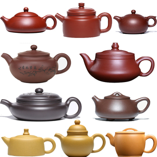 中式茶室博古架摆件紫砂壶茶具泡茶壶单人功夫茶具礼品壶装饰茶壶