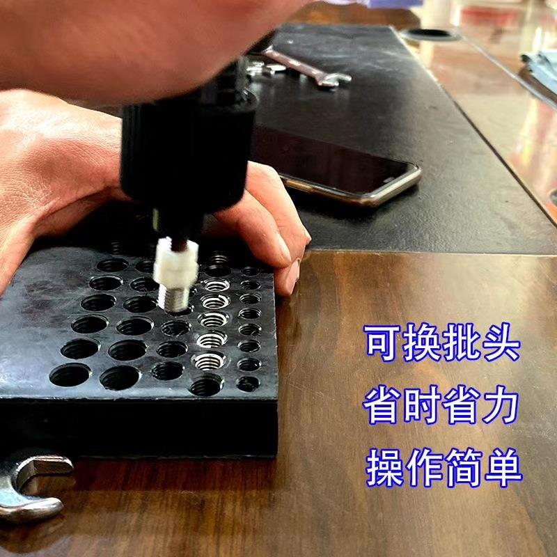 不锈钢钢丝螺套自攻螺套牙套丝套螺纹护套气动自动安装工具