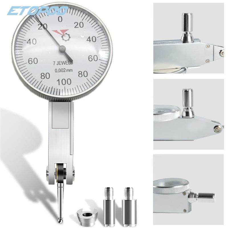 陕西银燕杠杆百分表千分表杠杆指示表指针表0-0.8mm防震