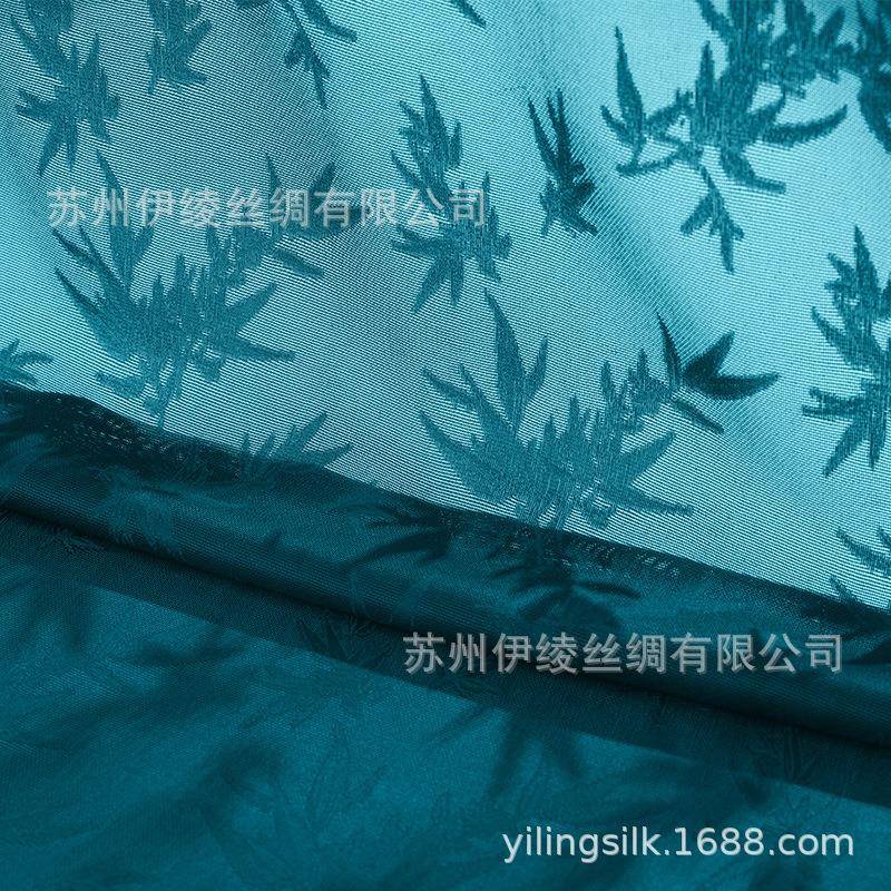 真丝花罗吴罗技艺四经绞罗布料沙罗100桑蚕丝炼白胚布可印染