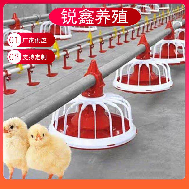 养鸡设备肉鸡自动料线水线饮水器料线配件绞龙肉鸡用料线