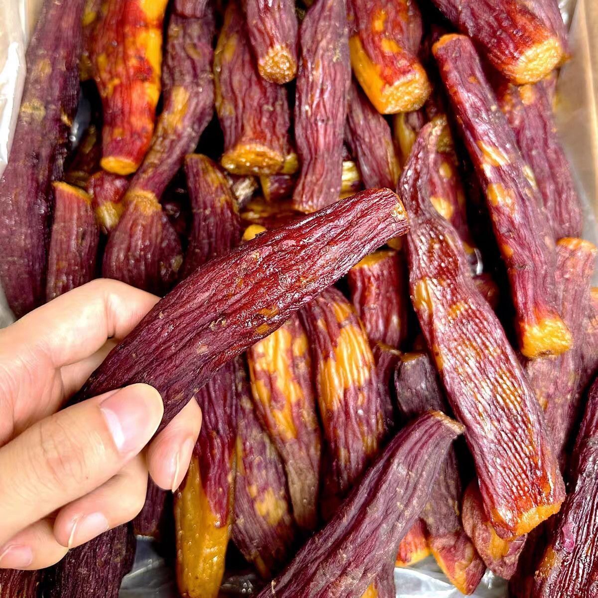 特价2大袋】红瑶蜜薯干带皮小香薯干零食红薯干低脂肪地瓜干批发