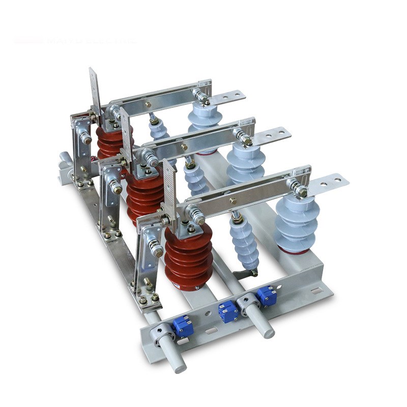 GN24-12D隔离开关(带接地) 高压隔离开关 10KV户内高压隔离开关