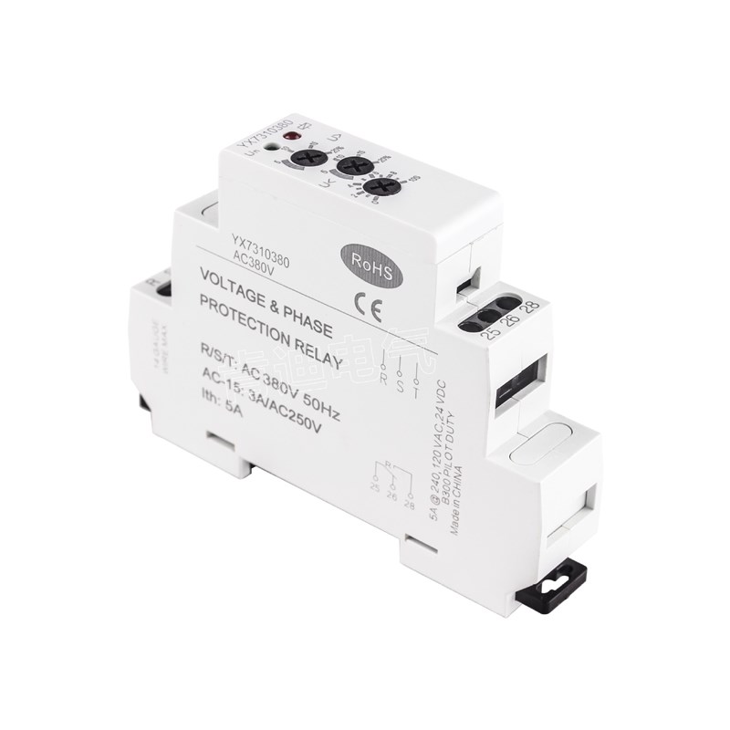 直供自复式过欠压保护继电器 三相保护继电器