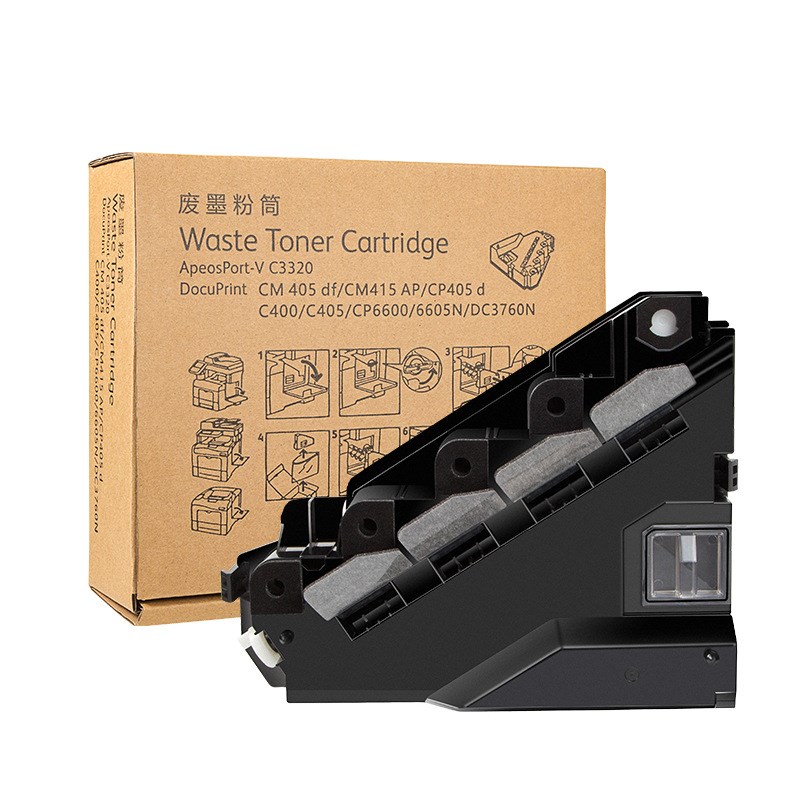 适用施乐CP405 CM415废粉盒C400 405废粉仓Xerox 6600 6655收集盒