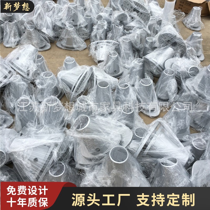 路ABS托盘路牌塑料配件双层ABS圆弧托盘指路牌生产