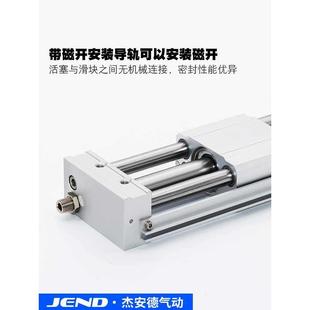 型长程磁偶式711杆气缸RMT16/20/25行/2/40无-300/4030/500S