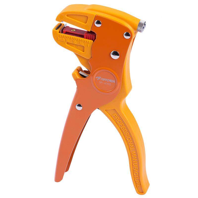 拓伏SP-4302锐进口剥线钳鸭嘴型自剥子多功能排线钳剥动皮线器鸭