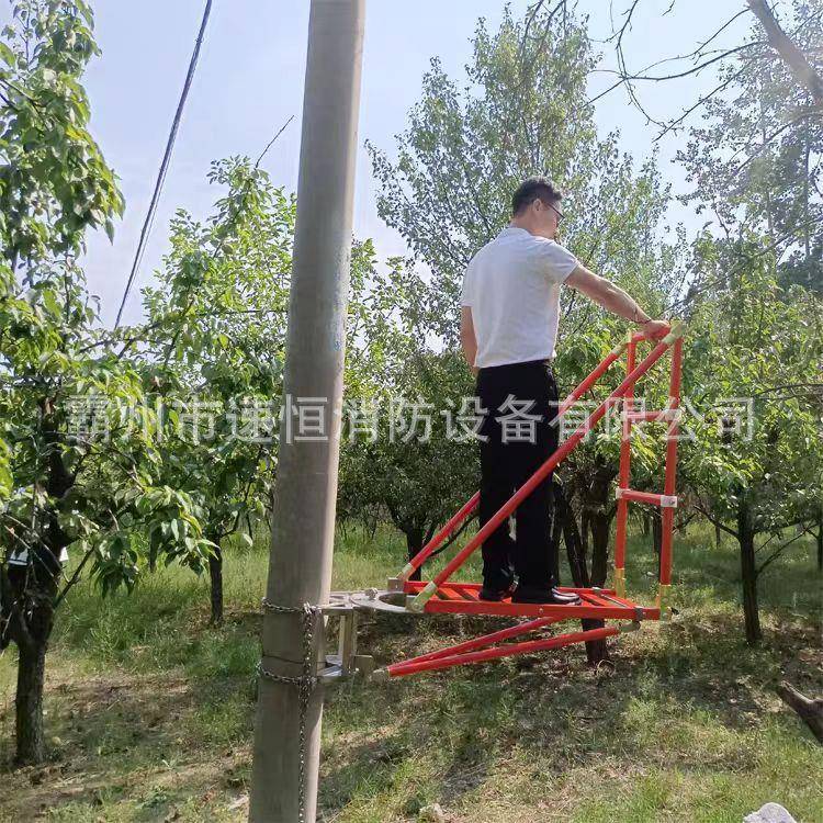 带电作业工缘作平操台电作平梯旋转升降绝456456平台防触电杆检修