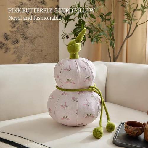 中式国潮葫芦花鸟复古新20250812装抱枕客厅沙发意饰靠垫床头靠枕