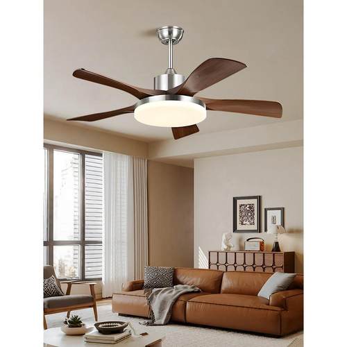 风扇灯客厅餐厅家用气中古扇吊808扇灯家一体用吊大灯复古静音电