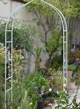 外铁艺爬藤SL03626架植物攀庭爬户院形拱门花拱架支架