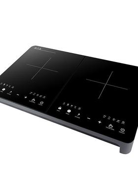 新款用智能双头可电磁炉4000W大功59582率家用商跨境多功能灶双眼