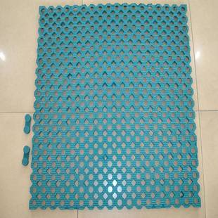 镂空脚垫J 格胶栏栅垫 彩色船甲轮板垫排水垫垫 DTS船用橡孔