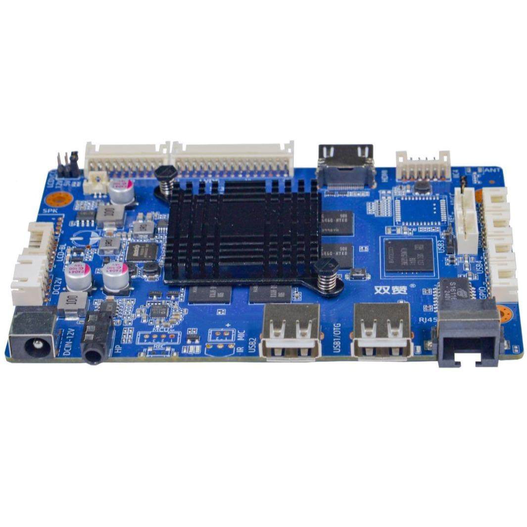 RK3288主板触摸条形屏商显清数标字牌主板4K高VIPA安RM嵌入式卓主