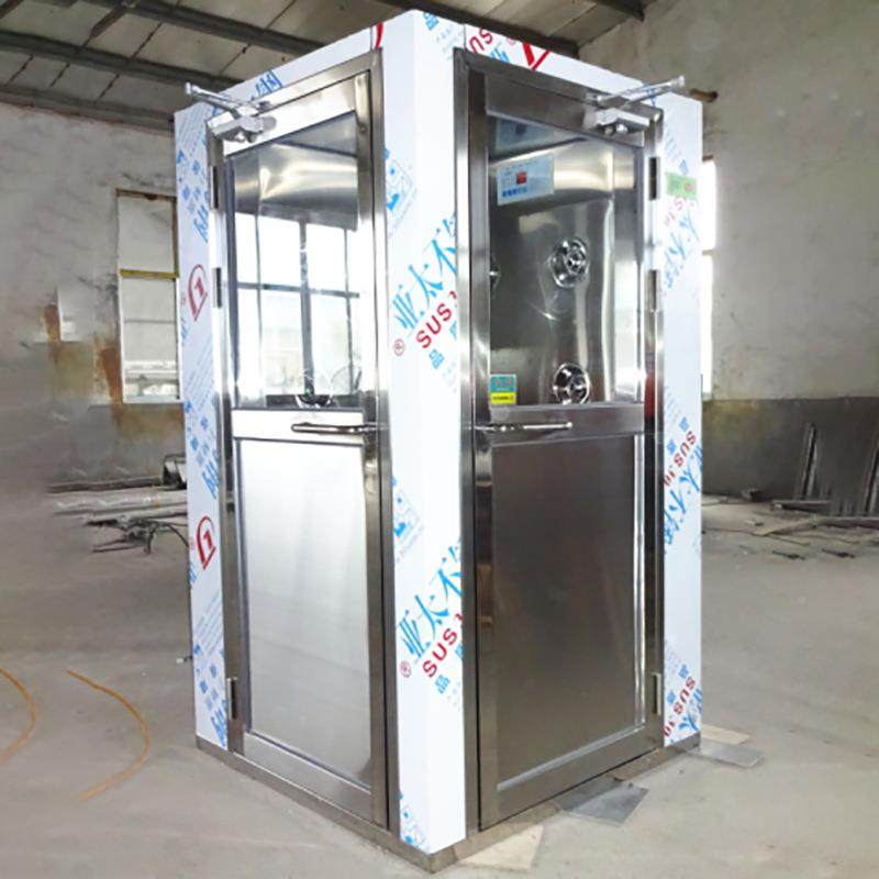 厂家生产不净锈钢风淋室通道洁风淋室多人淋室感风见产品应风淋房
