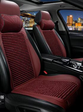 网红座垫新款季皮马鞍垫42680苦荞麦生汽车坐夏垫四养季通用套座